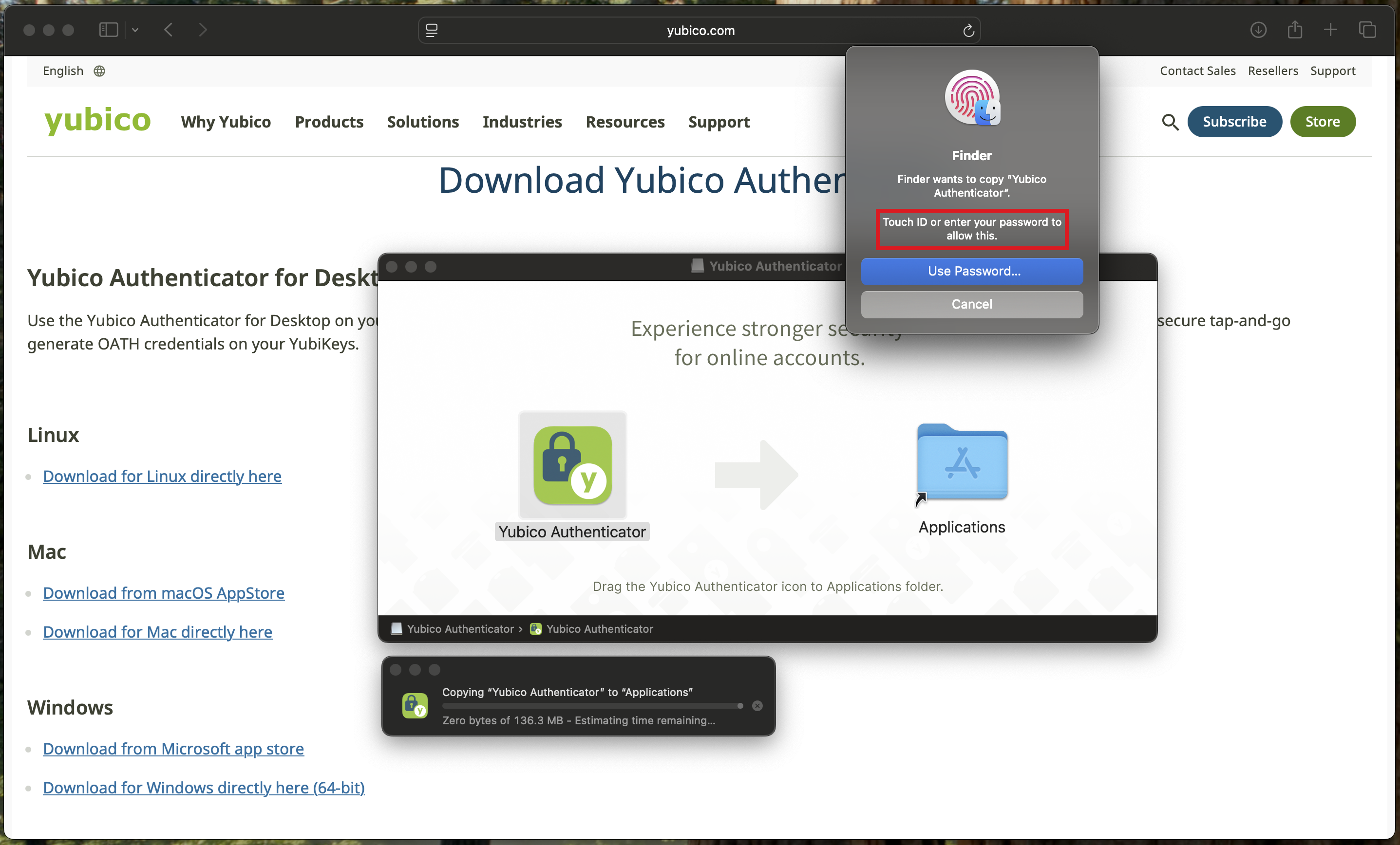Download Yubico Authenticator