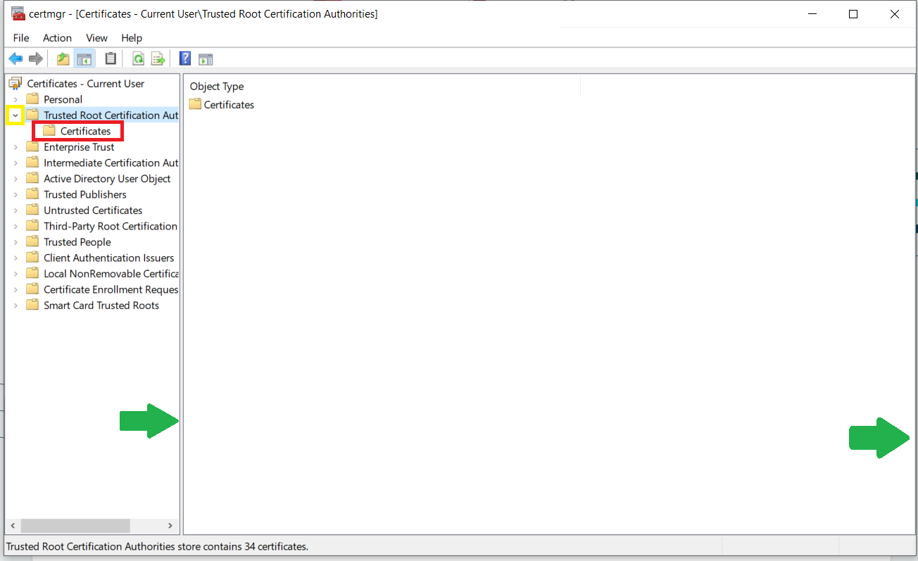 Import SB2 Certificate