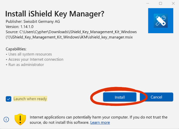 Download Swissbit Key Manager