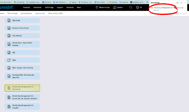 Download Swissbit Key Manager