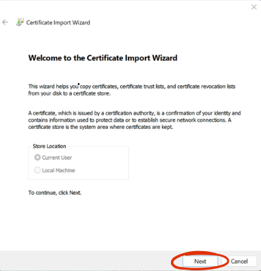 Import SB2 RootCA