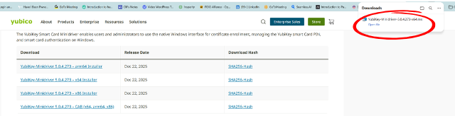 Download Yubikey Minidriver