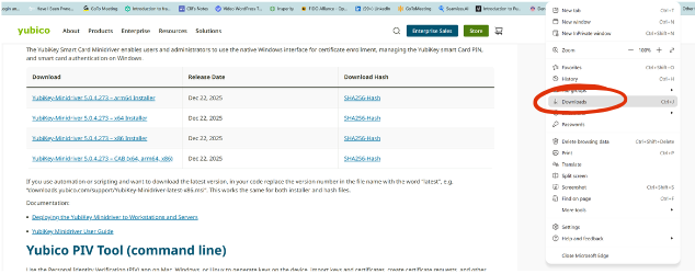 Download Yubikey Minidriver