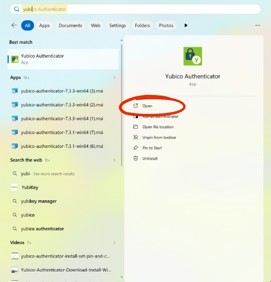 Yubikey Change PIN